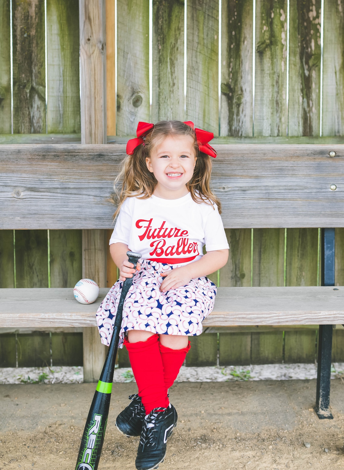 Baseball Skirt Little Girl Skirt Softball Skirt for Kids Etsy