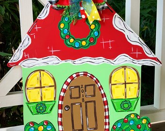 Christmas door decor  Etsy