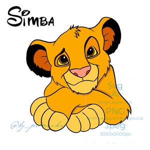 Svg Le Roi Lion Simba Svg Png Clipart Numerique Gratuit Etsy Svg Le Roi Lion Simba Svg Png Clipart Numerique Gratuit Etsy