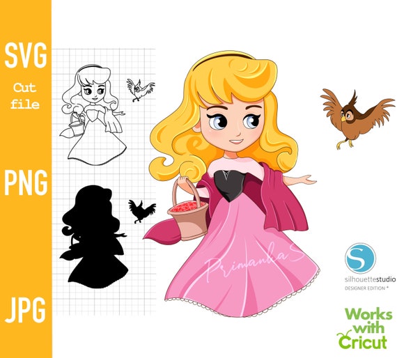 Download Aurora Svg cut file Sleeping Princess svg layered Princess ...