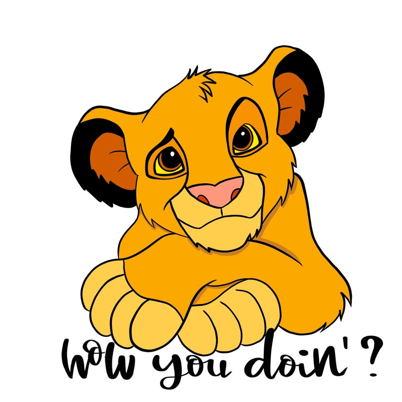 Download Layered Svg set lion king svg Simba clipart baby lion Timon | Etsy