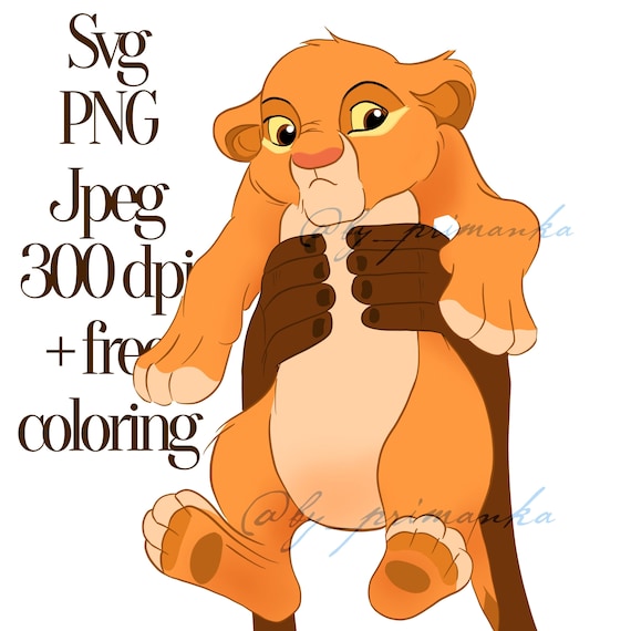 Free Free 202 Baby Simba Lion King Svg SVG PNG EPS DXF File