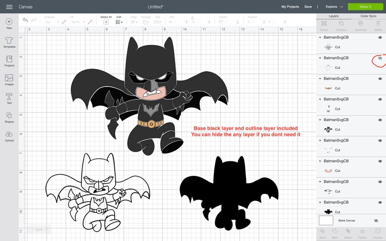 Download Chibi Batman svg layered Batman characters png DC comics ...