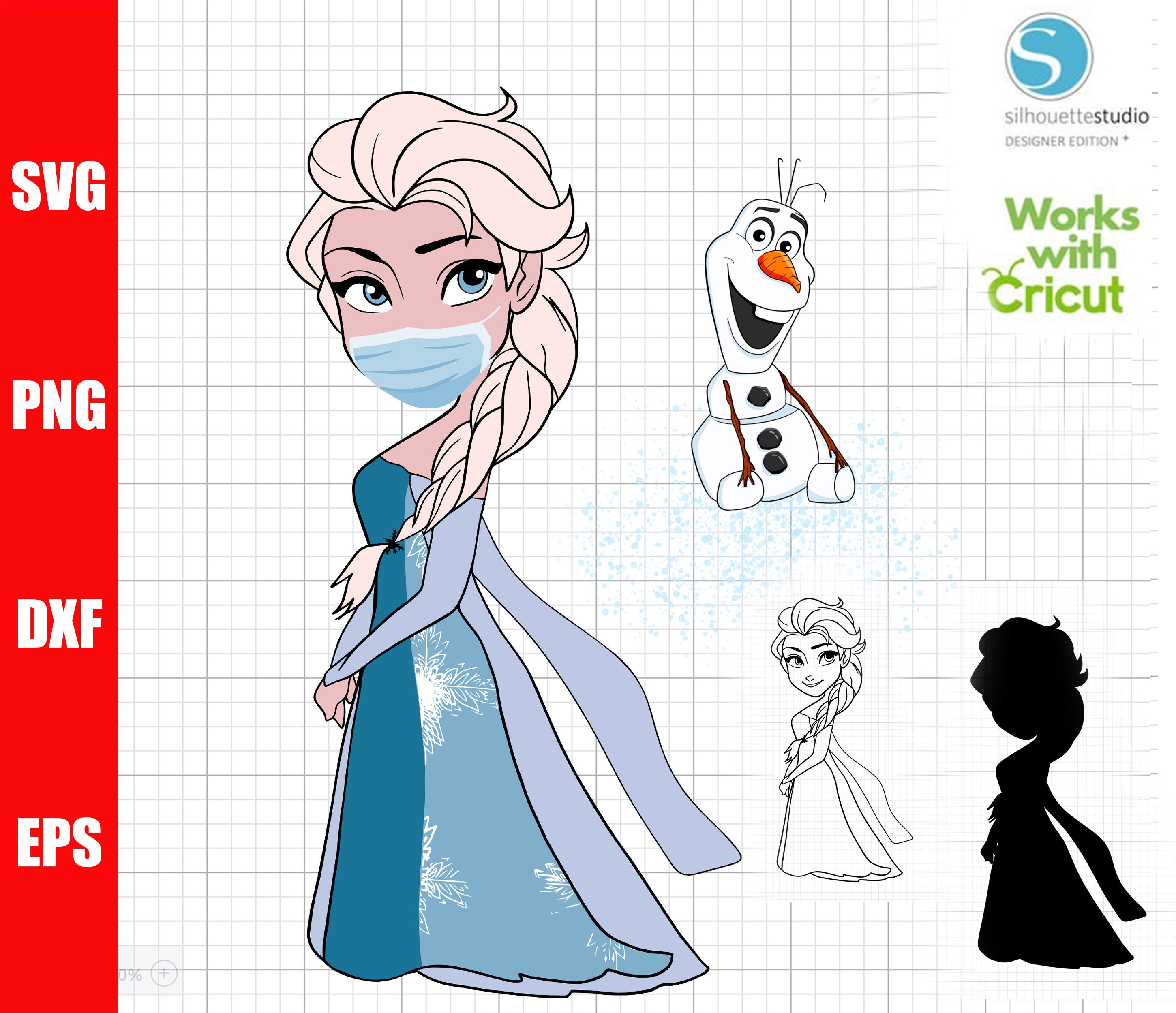 Download Let it go svg Quarantined Elsa svg file for cricut Frozen ...