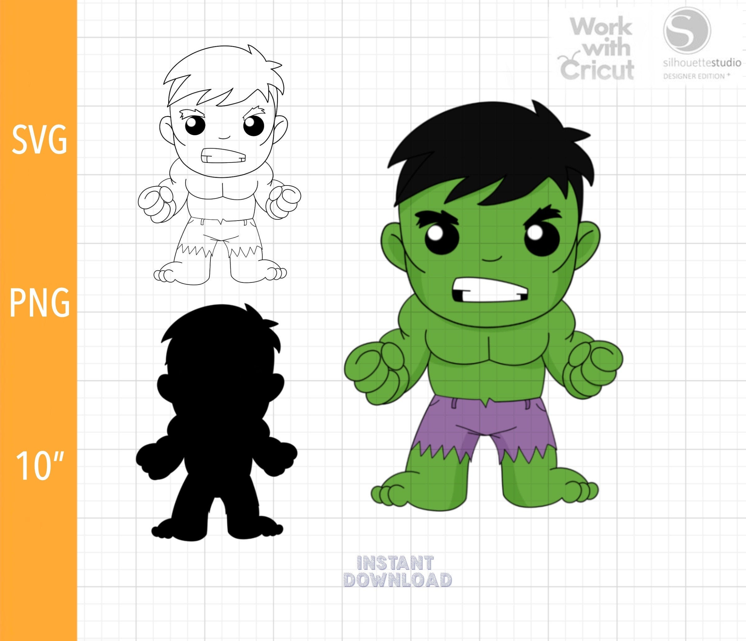 Baby Hulk Svg Avengers Endgame Baby Hulk Superheroes Png Etsy
