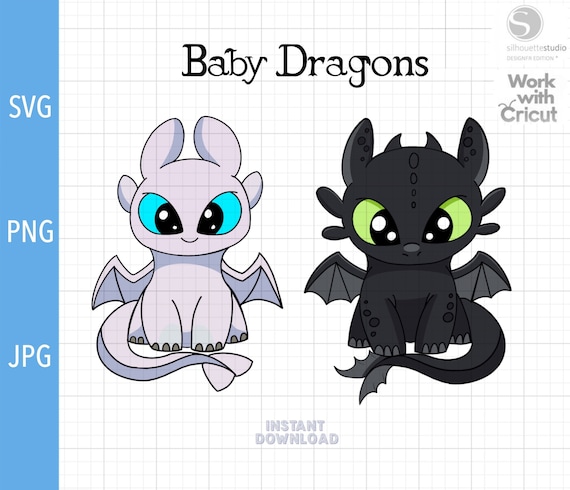 images Baby Light Fury Coloring Pages svg toothless light fury svg night fury svg layered how to etsy