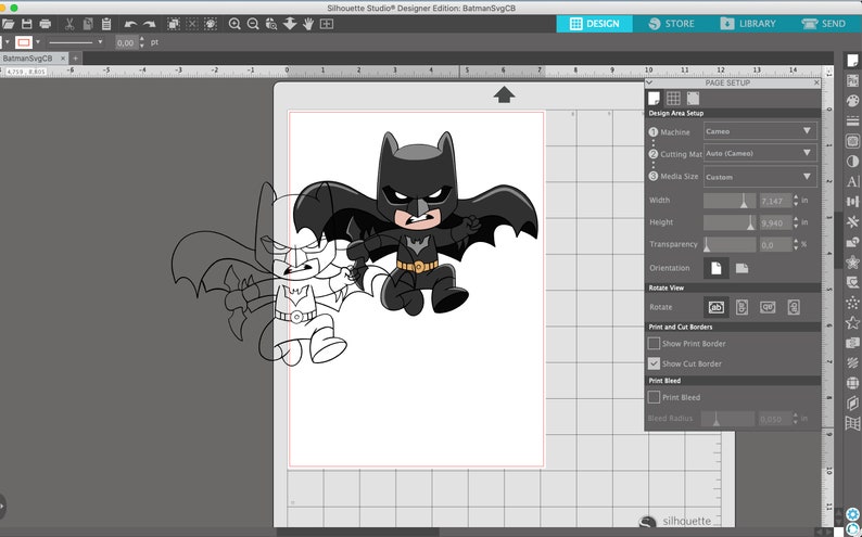 Download Chibi Batman svg layered Batman characters png DC comics ...