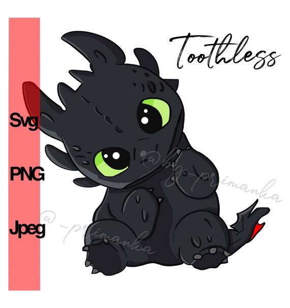 Download SVG Cute Toothless How to train your dragon art baby ...