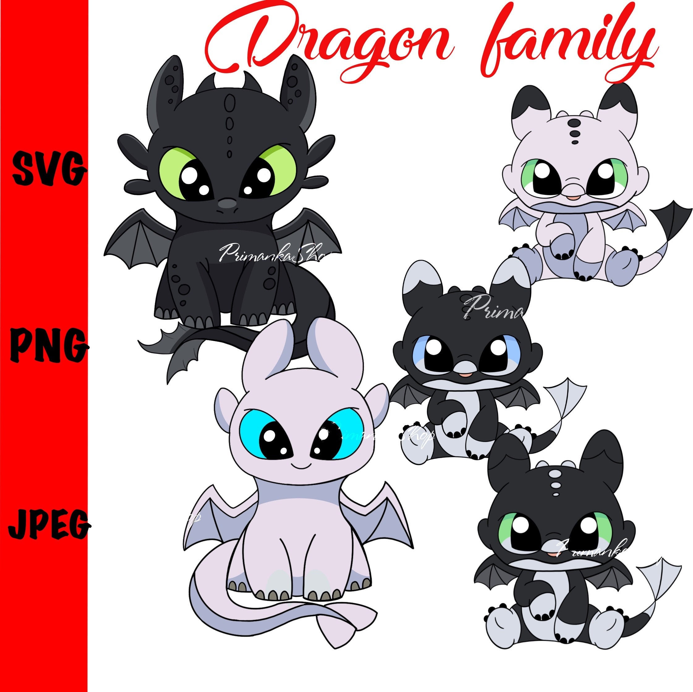 Download SVG Night fury family Night light svg layered Toothless ...