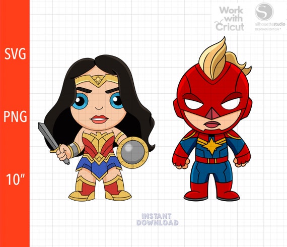 Download Captain Marvel Svg Wonder Women Svg Baby Avengers Svg Etsy