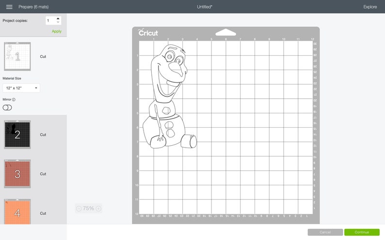 Free Free Olaf Layered Svg 268 SVG PNG EPS DXF File