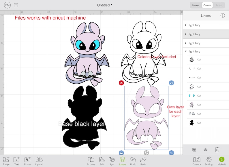 Download Layered SVG Clipart How to train your dragon Toothless svg ...