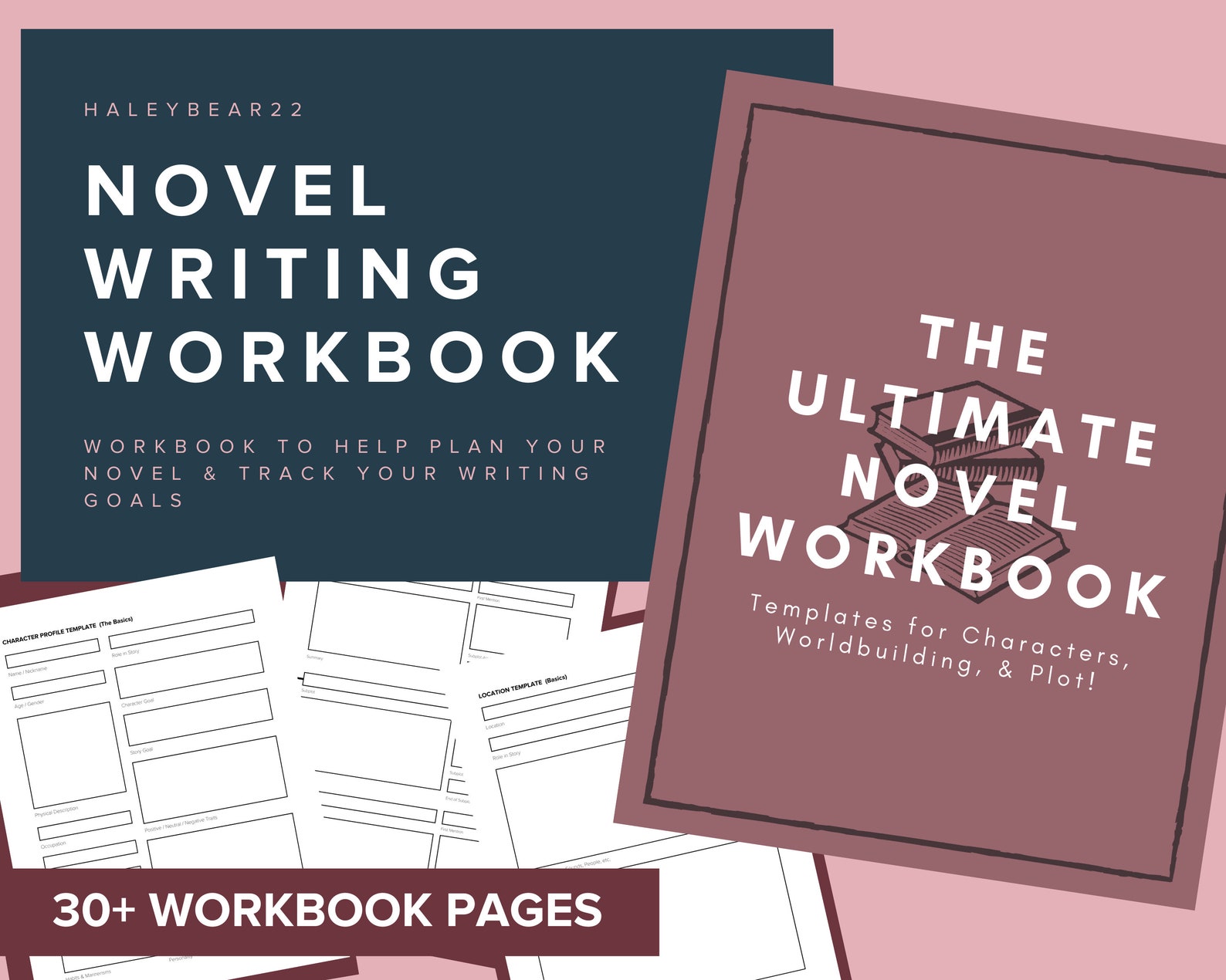Novel Writing Workbook Etsy