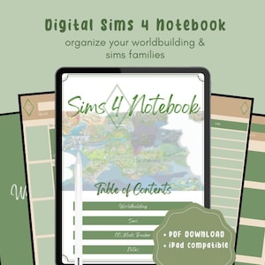 Sims Player Notebook