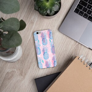 Pink Pineapple iPhone Case