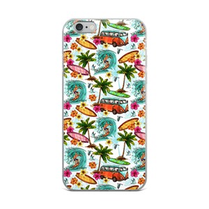 Vintage Surfer iPhone Case