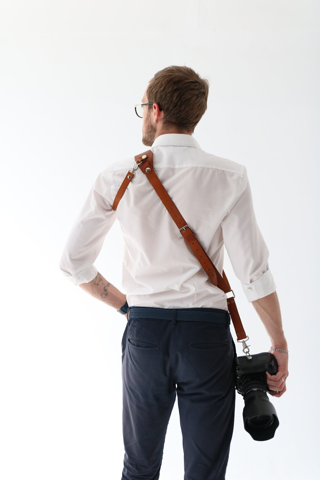 Leather Camera Strap, Shoulder Leather Camera Strap, Camera Strap