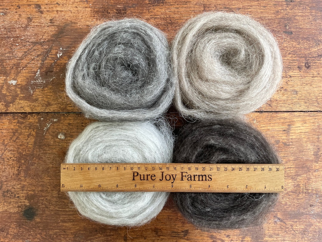 Icelandic Wool Roving Bumps 1 Oz Each - Etsy