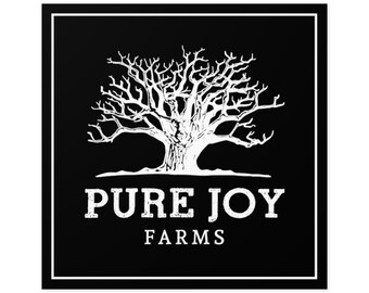 Pure Joy Farms Indoor Outdoor Stickers