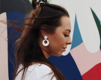 60s style earrings