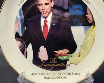 Commemorative 44th President United States America Barack Obama 3 Sew On Patch