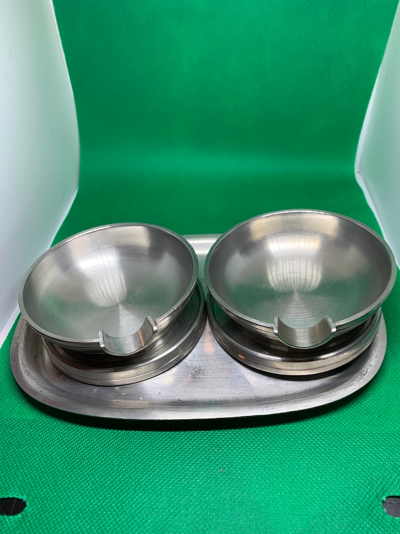 Two Very Nice Caviar/condiment Serving Dishes by Hampshire Etsy