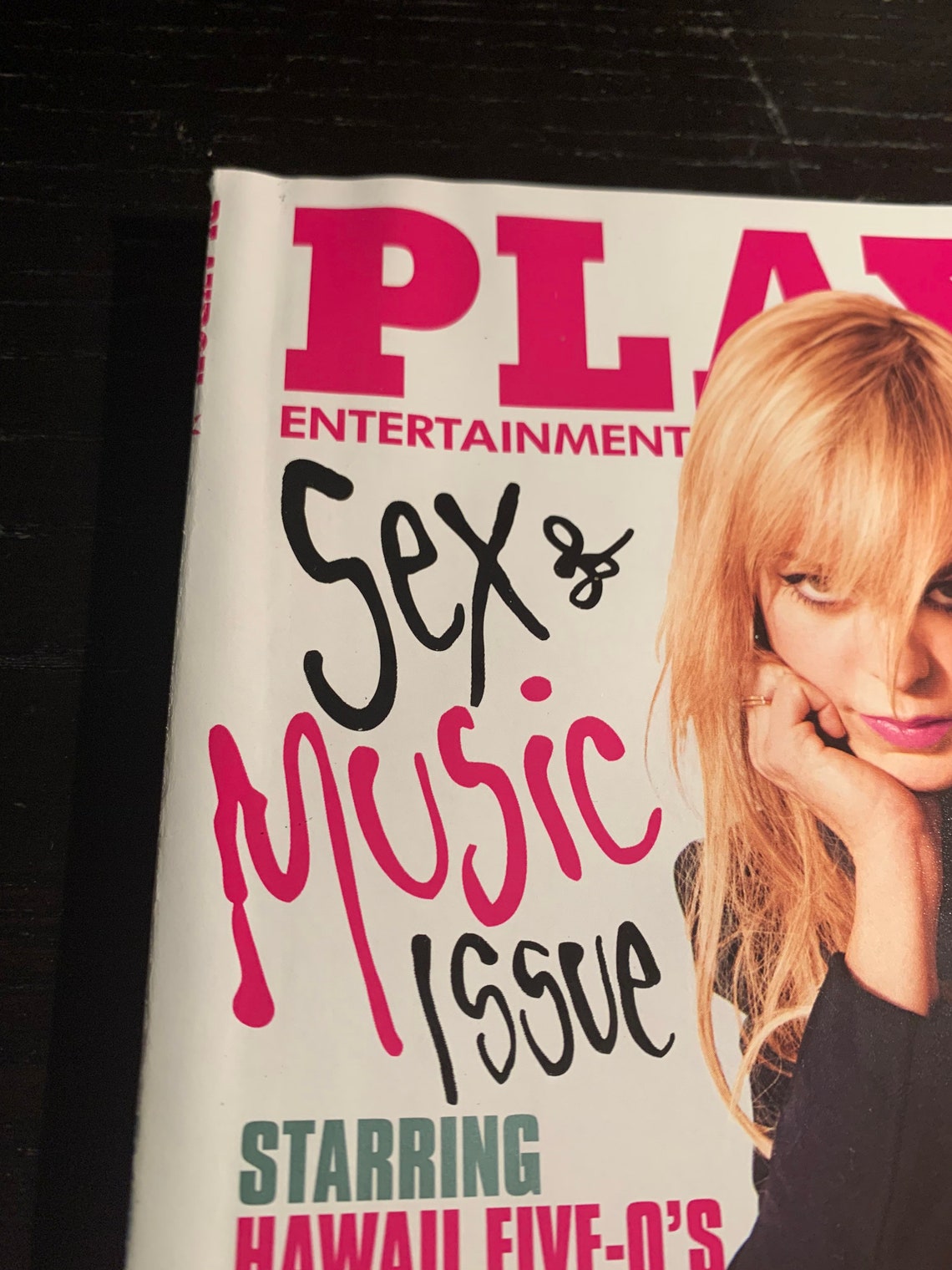 Avril 2011 Playboy magazine Taryn Manning George Jones Etsy