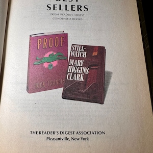 Best Sellers from Readers Digest Condensed Books.  1985 Reader&#39;s Digest Association, Inc