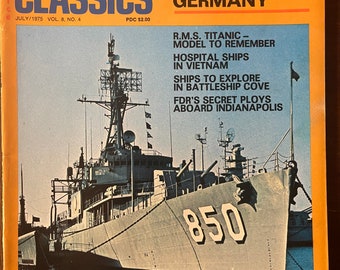 Vintage Sea Classics magazine (July 1975).  Vol. 8, No. 4.
