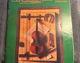 1980 Sheet Music Magazine - Easy Piano - April/May Issue