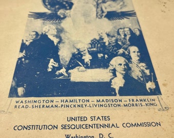 Music Associated with the Period of the Formation of the Constitution and the Inauguration of George Washington.  Published in 1935.