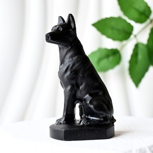 Obsidian Dog - Etsy