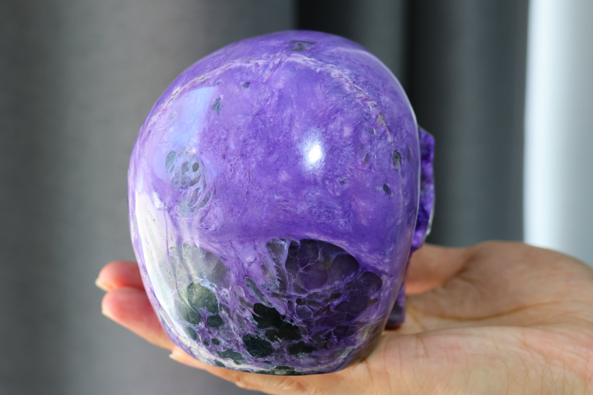 割引中】チャロアイトのスカル 【公式通販】