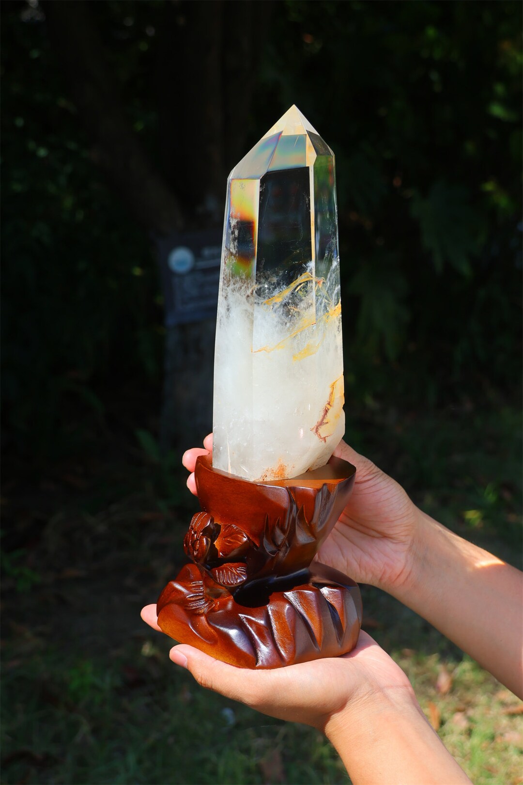 【奇跡の万能石】クリスタルクォーツ　◆霊力注入済　浄化　純粋　万能　直感　明晰 奇跡の万能石】クリスタルクォーツ ❂霊力注入済 浄化 純粋 万能 直感