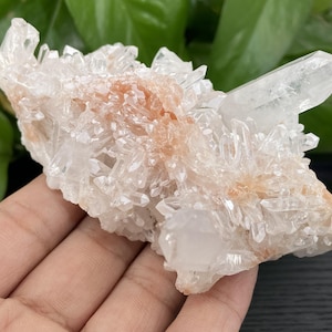 1.12LB Natural Clear quartz cluster，quartz crystal，Reiki healing，crystal point，quartz wand，quartz cluster，Crystal Decoration XC1652