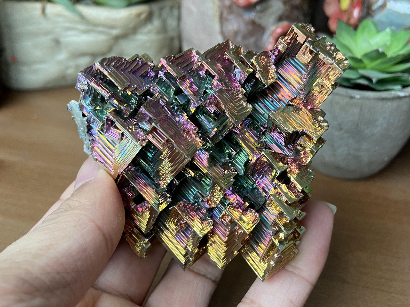 Lingot Bismuth Pur Cristaux Bismuth Métal 99,99% Pur - 1 Kilo (2,2 Lbs) Rotometals Pour Cristaux Ou Alliages Métal Bismuth 1 Kg