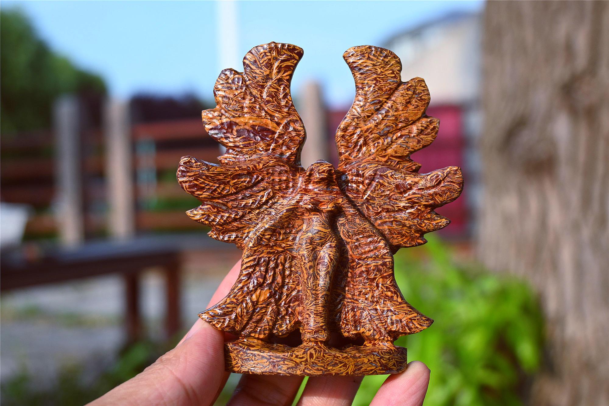 3.7'' Natural quartz crystal Angel carved，Crystal angel decor，Angel figurine，Crystal gift，Home decor，Crystal Figurine，Reiki healing