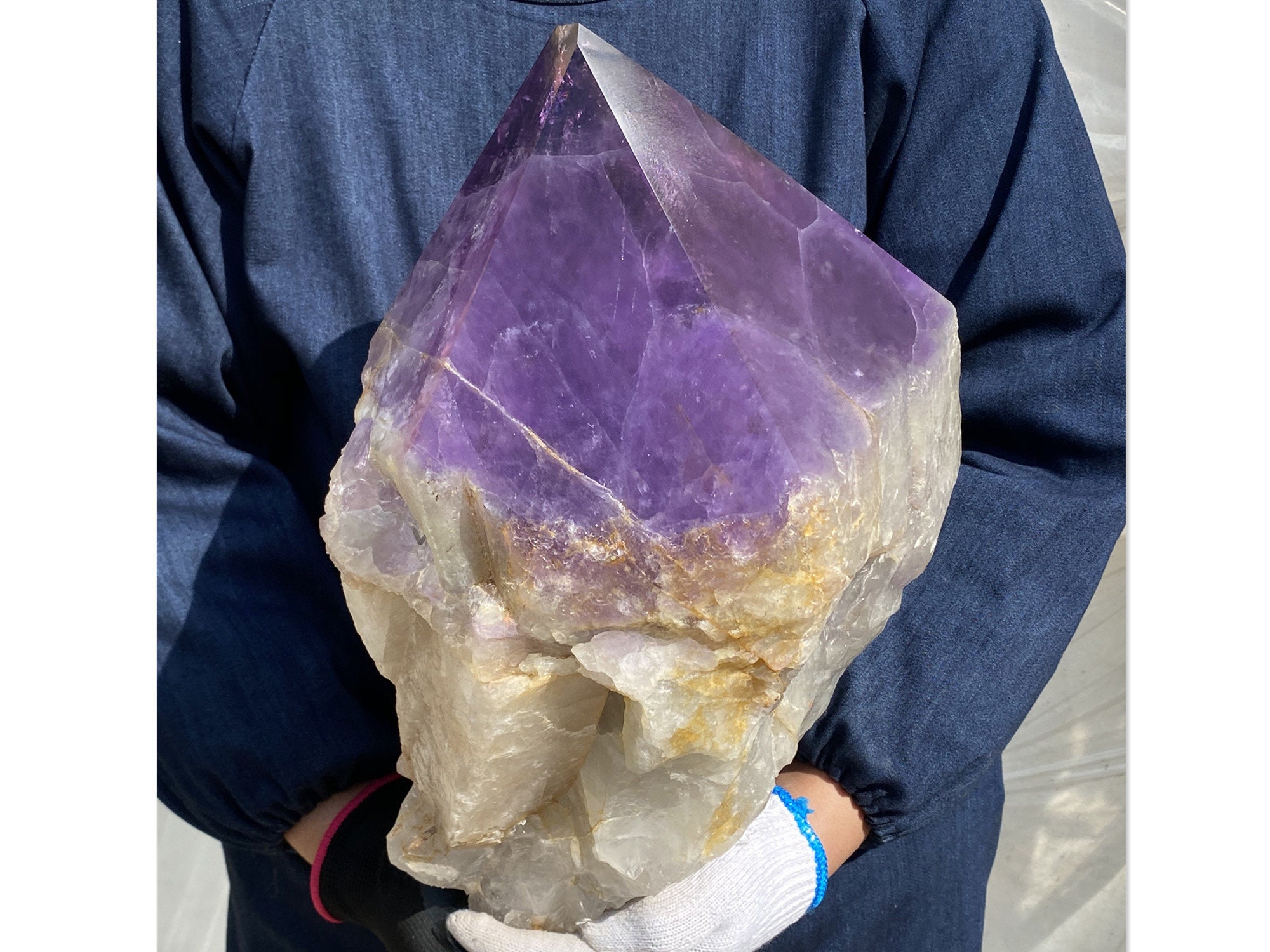 Huge amethyst point - Etsy 日本 Huge amethyst point - Etsy 日本