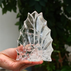 2.17LB Natural Clear quartz Skull，Crystal ornament，Crystal gift，Home decor，Crystal skull，Crystal healing SL-533