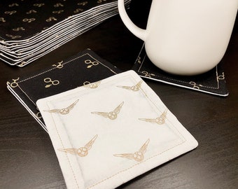 Harry Potter Fabric Coasters