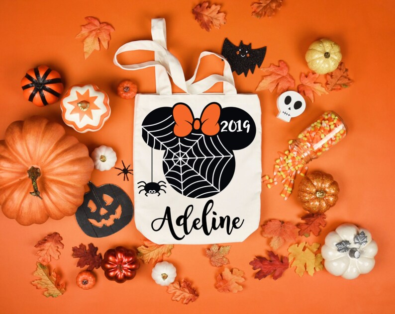 Halloween 2019 Mickey/'s Halloween Party Tote Bag Disney Halloween Bag Halloween Bag Disneyland Halloween Trick Or Treat Bag