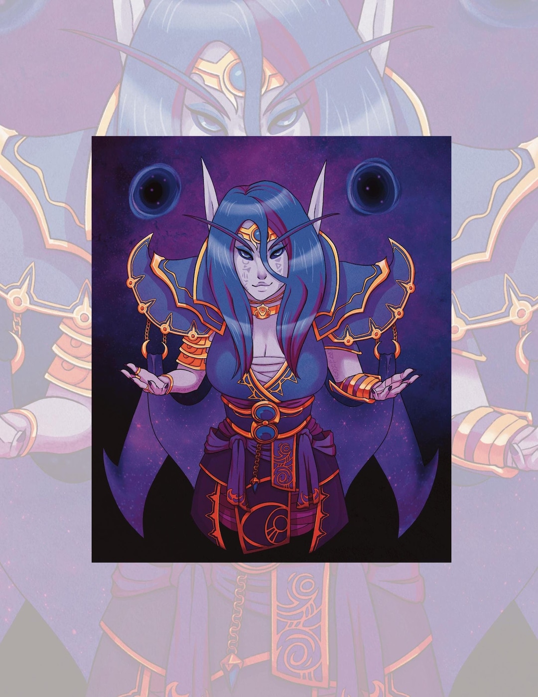 Xal'atath Art Print World of Warcraft Midnight Print Photo Paper — free download