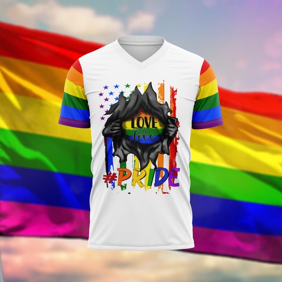 Pride Tshirt Short Sleeve Unisex Tshirt USA Made Etsy