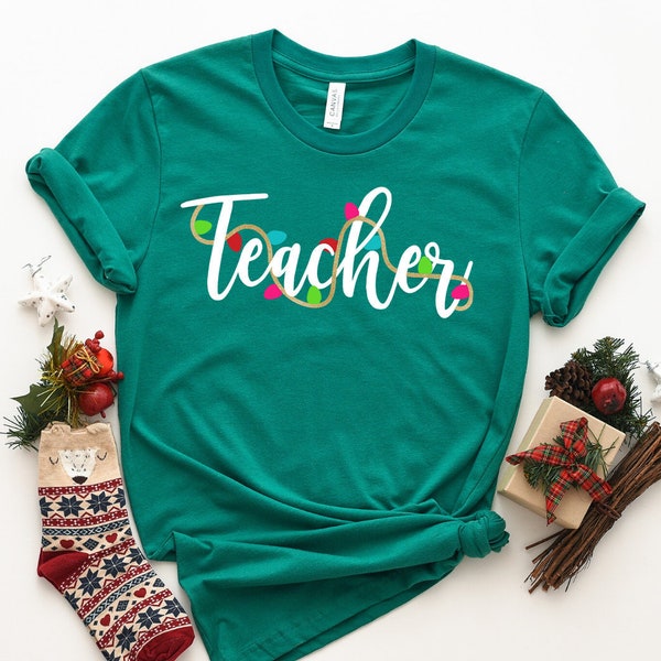 Teacher Christmas Shirt //  Christmas Teacher Tee // Teacher Shirt // Field Trip Shirts for Teachers