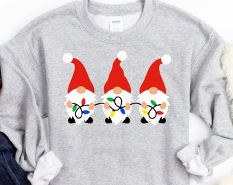 gnome christmas sweatshirt