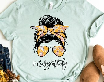 Cat lady store shirt