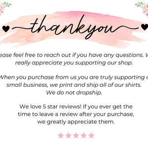 a thank card with a pink watercolor background