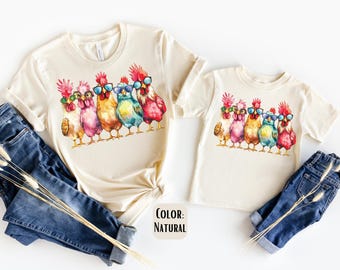 Mama Mini Matching Chicken Shirt: Mother's Day Outfit