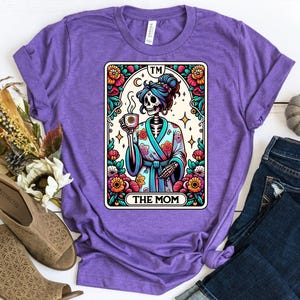 Camiseta de la Carta del Tarot de Mamá, Camiseta Divertida para Mamá, Camiseta de Maternidad, Camiseta para Mamá, Camiseta para Mamá, Regalo para el Día de la Madre, Camiseta para Mamá, Camiseta para Mamá