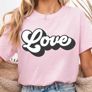 Love Valentines Day Shirt - Retro Valentine T-Shirt